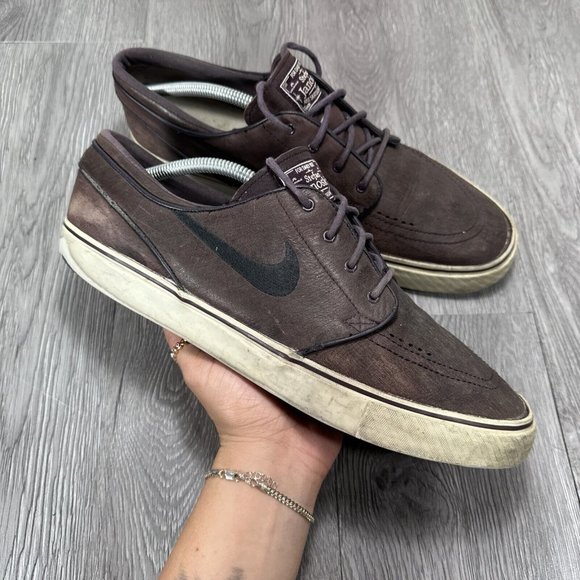 Nike SB Zoom Stefan Janoski PR Port Wine Black-Light Bone 482972-600 Size 12 - Picture 1 of 14